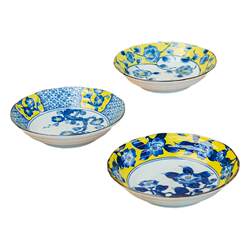 Plate Mino yaki retro adult home use