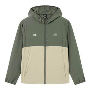 
361 degree men's windbreaker jacket UV proof UPF50+ lightweight breathable sunscreen new summer product 552523606