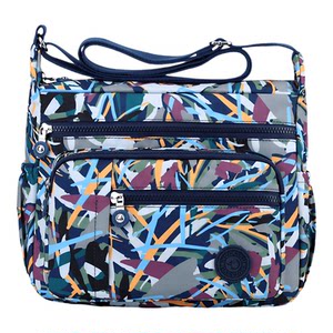 Oxford cloth chips lady bag new large -capacity nylon cloth crossbody bag casual canvas mother bag women's bag