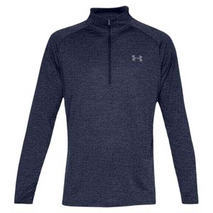 
Under Armor men's long-sleeved T-shirt 26 spring new sports breathable half cardigan loose warm-up long-sleeved pullover