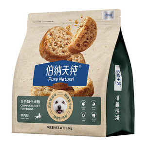 
Bernardine Pure Full Price Crispy Dog Food Fresh Meat Duck Meat Pear General Nutrition Digestion High Protein Stock for Adult Dogs and Puppies