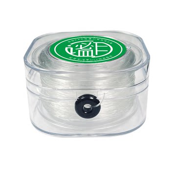 Crystal elastic string beef tendon bracelet string transparent and wear-resistant