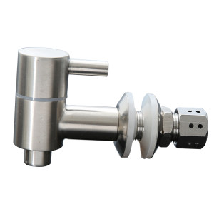 Glass Publly Wine Bottle Water Large 304 Stainless Steel Large Publisa Tanzi Copper Water Two Wine Barrel Barrel Valve Switch
