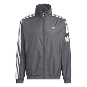 
Couple style retro woven sports stand collar jacket jacket men and women autumn adidas adidas trifolia