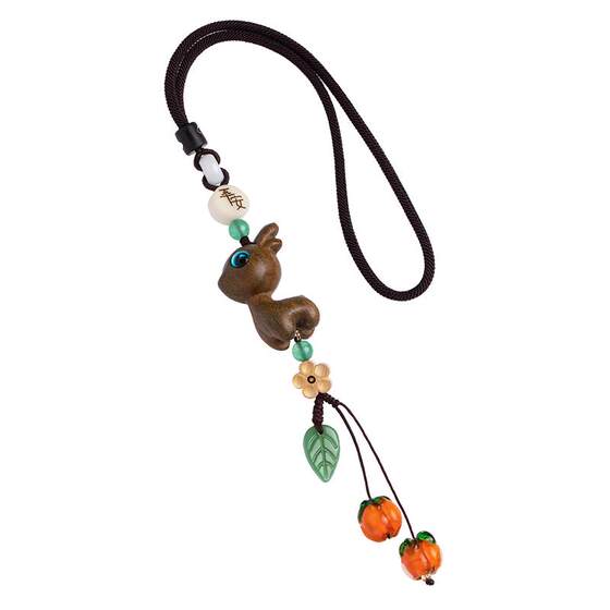 Creative Ping An Tonmal Deer Car Motors Trade Jewelry Tripper Township Ruyi Raideline Mirror Pendant
