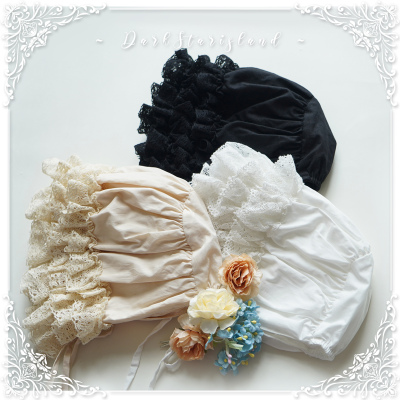 taobao agent Lolita, a small thing in the end of the antique lace baby sleeping cap