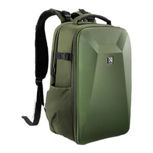 
KFCONCEPT Zhuoer Photography Bag Hard Shell Anti-collision Double-Shoulder Camera Bag Professional Outdoor Multifunctional Waterproof Canon SLR Sony Micro Single Digital Drone Outdoor Travel Backpack Storage Bag