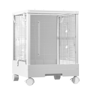 Honey bags, flying cages, raised cages, acrylic horizontal silk double-layer mobile castle, squirrel, flower branch, rat, flying squirrel, luxury villa
