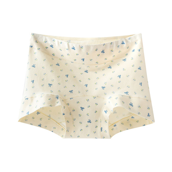 
Underwear girls pure cotton 2026 new antibacterial extended crotch type a cotton high waist women's boxer briefs boxer shorts