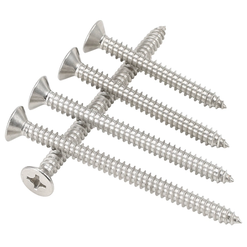 304 Сталовая головка из нержавеющей стали плоская головка.