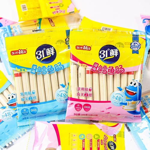 盐津铺子 Колбаса трески 500G детское детское детское питание питание белок Здоровье Заказ