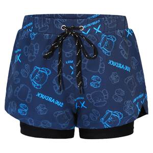 
Children's swimming trunks for boys professional quick-drying swimming trunks double-layer anti-embarrassing medium and large children's suits for boys swimsuits and equipment for summer