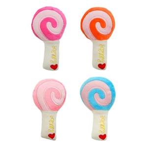 
Lollipop plush sound toy three-color optional pet dog cat pet supplies toys small and medium-sized dog