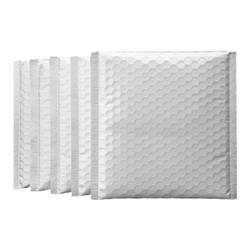 White pearlescent film bubble envelope bag thickened and waterproof