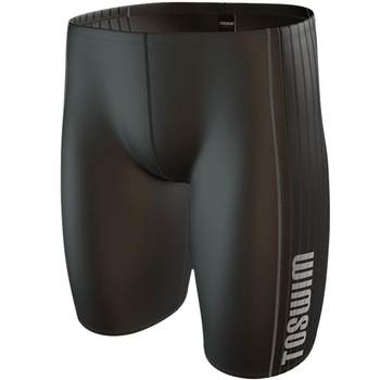TOSWIM Men's Five-point Swimming Trunks Professional Racing