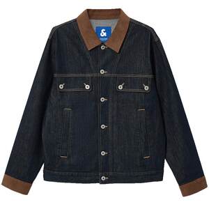 
[Bahn Style] Jack Jones washed denim jacket men's spring new lapel coat top men's clothing