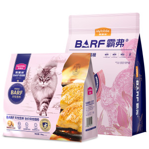 
McFoody barf Bafu cat food adult cat and kitten baked food freeze-dried double 50 fresh meat cat main food fresh meat food