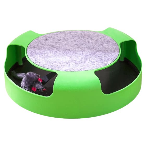
Cat toy ratcatcher cat turntable self-entertainment to relieve boredom and amuse the cat artifact kitten cat toy bite-resistant sound amusing cat stick toy