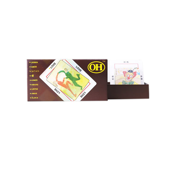 
Genuine spot OH card German original oh card OH card psychological projection card standard version free guidance desk cloth