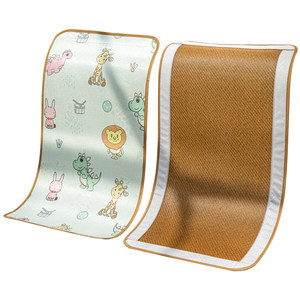 
Baby mat children's kindergarten nap rattan mat baby crib ice silk mat Class A special straw mat summer