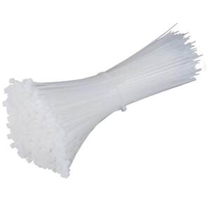 
Nylon cable ties 4x200 white 3x150 ultra-long strong plastic 5x300 industrial bundle ties 8x400 free shipping