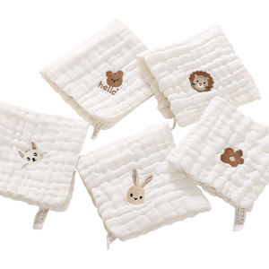 
Baby saliva napkin, summer thin, high-looking, pure cotton type A gauze small square towel for newborn babies aged 1 to 2 years old
