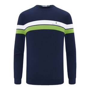 
[Mulberry Silk] Navigare Italian dinghy spring long-sleeved T-shirt men's casual round neck bottoming shirt