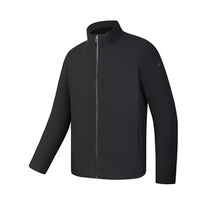 FILA official men's down jacket 2024 winter new golf sports basic warm stand collar jacket
