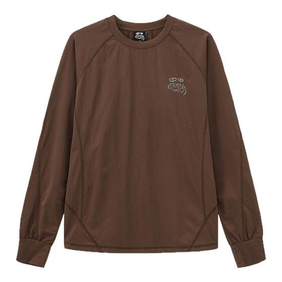 
Karma8a outdoor moisture-absorbent quick-drying clothing rock climbing sports T-shirt for men and women, casual commuting long sleeves