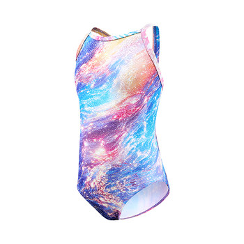 Chauke Girls' Glossy Bronzing Swimsuit