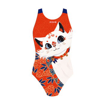 Zhouke Guofeng Meow Children's Professional Swimsuit
