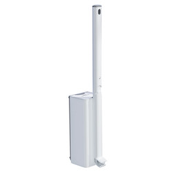 Japanese toilet brush, flushable and soluble brush head