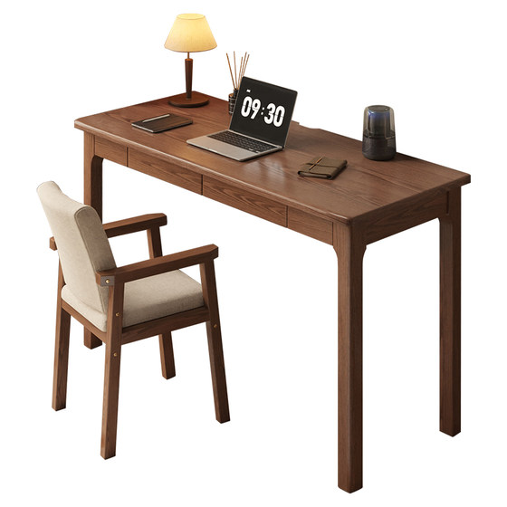 
Anjuke solid wood desk home bedroom narrow table office computer desk workbench small apartment student study table