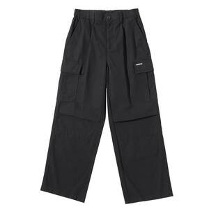 
Camel outdoor casual work pants for women in spring and summer pure cotton versatile straight wide-leg tie tucked foot mountaineering sports trousers for men