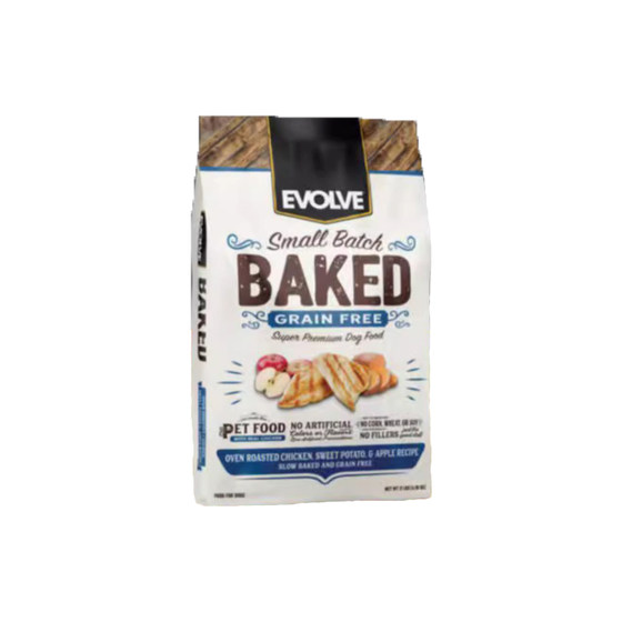 
American Evolve grain-free baked dog food chicken apple duck tear stain friendly small grain small dog food