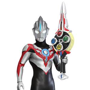 Genuine Altman gyroscopy Obu Shengdian Magic Touver Sword Rotal Battle Battle Weapon Children Boy Toy
