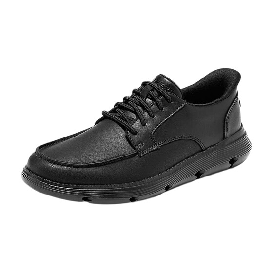 
Skechers summer popular men's shoes, comfortable low-top casual leather shoes, commuting business, simple, fashionable and versatile one-legged shoes