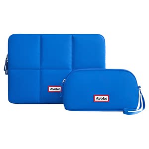
Avoke soft grid computer bag digital storage combination high-end computer protective sleeve 14-inch notebook liner bag 16-inch accessories mother-in-law bag for men and women suitable for Apple MacBook Air/Pro