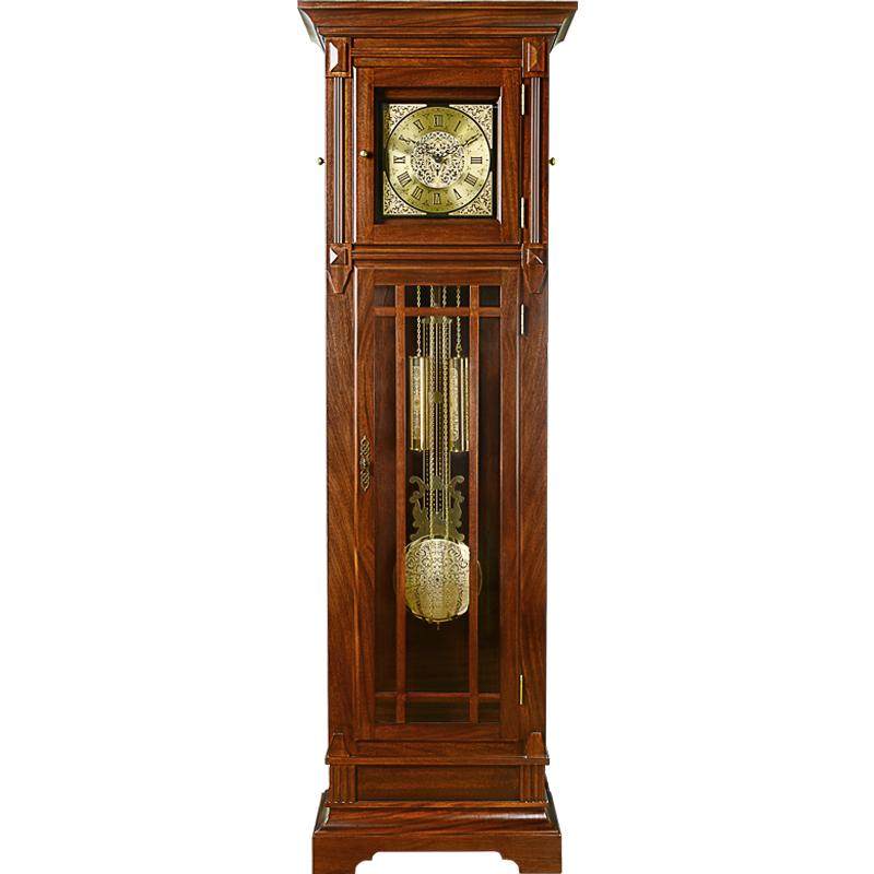 Hanshi Solid Wood Flooring Clock - Chinese Style Hermle Movement HG3081