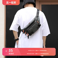 Нагрудная сумка, модный спортивный рюкзак на одно плечо на ремне, поясная сумка, сумка через плечо, городской стиль, ткань оксфорд