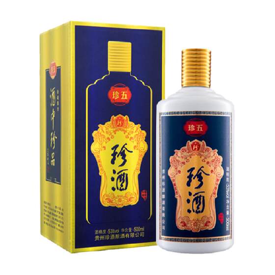 
Guizhou Zhenjiu Maotai-flavor Baijiu 53% Zhenwu Baijiu Gift Box Pure Grain Kunsha Liquor