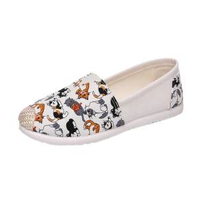 
2026 Spring and Autumn New Women's Shoes Old Beijing Cloth Shoes Single Shoes for Middle-aged and Elderly Casual Internet Celebrities Canvas Shoes Net Shoes Non-Slip Soft Soles