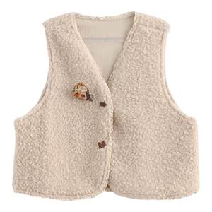 
Mori Girl Tribe Versatile Retro Style Reversible Design Loose Vest Women 2025 New Fashion Suit Winter