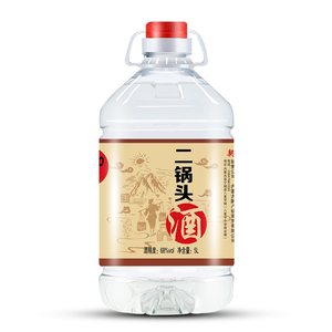 
Erguotou liquor is highly pure grain 68 degrees 5L about ten * 0.5kg barrel soaked wine bulk liquor barrel