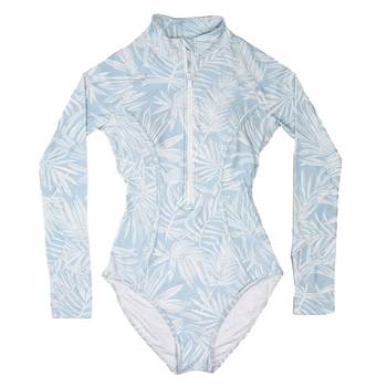 LaSymer one-piece swimsuit long sleeves, skin-friendly and breathable