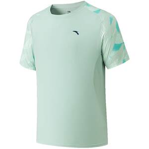 
Anta Tingyin Badminton Wear Men's New Quick-Drying Breathable Sports Short-Sleeved T-Shirt Training Competition Sports Top