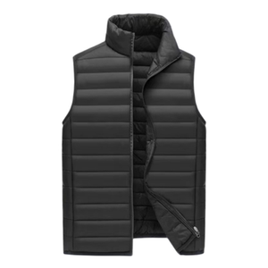 Yuxian Yuqian Autumn and Winter down cotton vest vest heating outdoor outdoor base inner bile jacket men's cotton jacket light and light