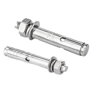 
304/201/316 Stainless steel foreign expansion screws Photovoltaic bridge tray bolt explosion lengthening external pulling and explosion screw