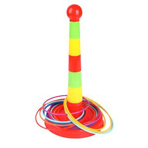 Circle toys children's Circle game parent-child interactive puzzle baby kindergarten stacking music indoor attention
