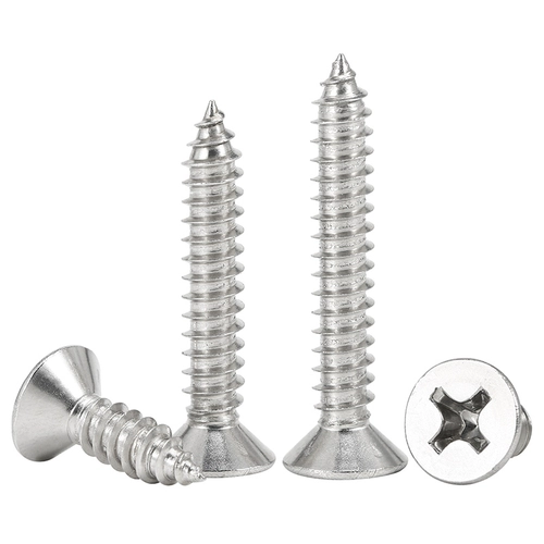 304 Сталовая головка из нержавеющей стали плоская головка.